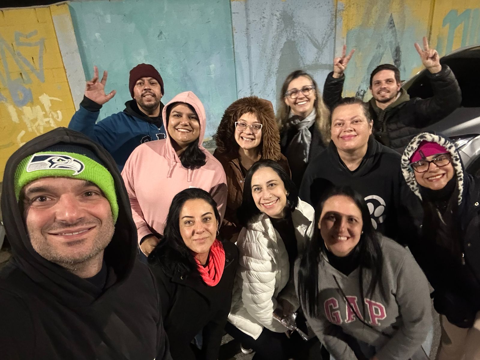 Bastidores da Missão Rua