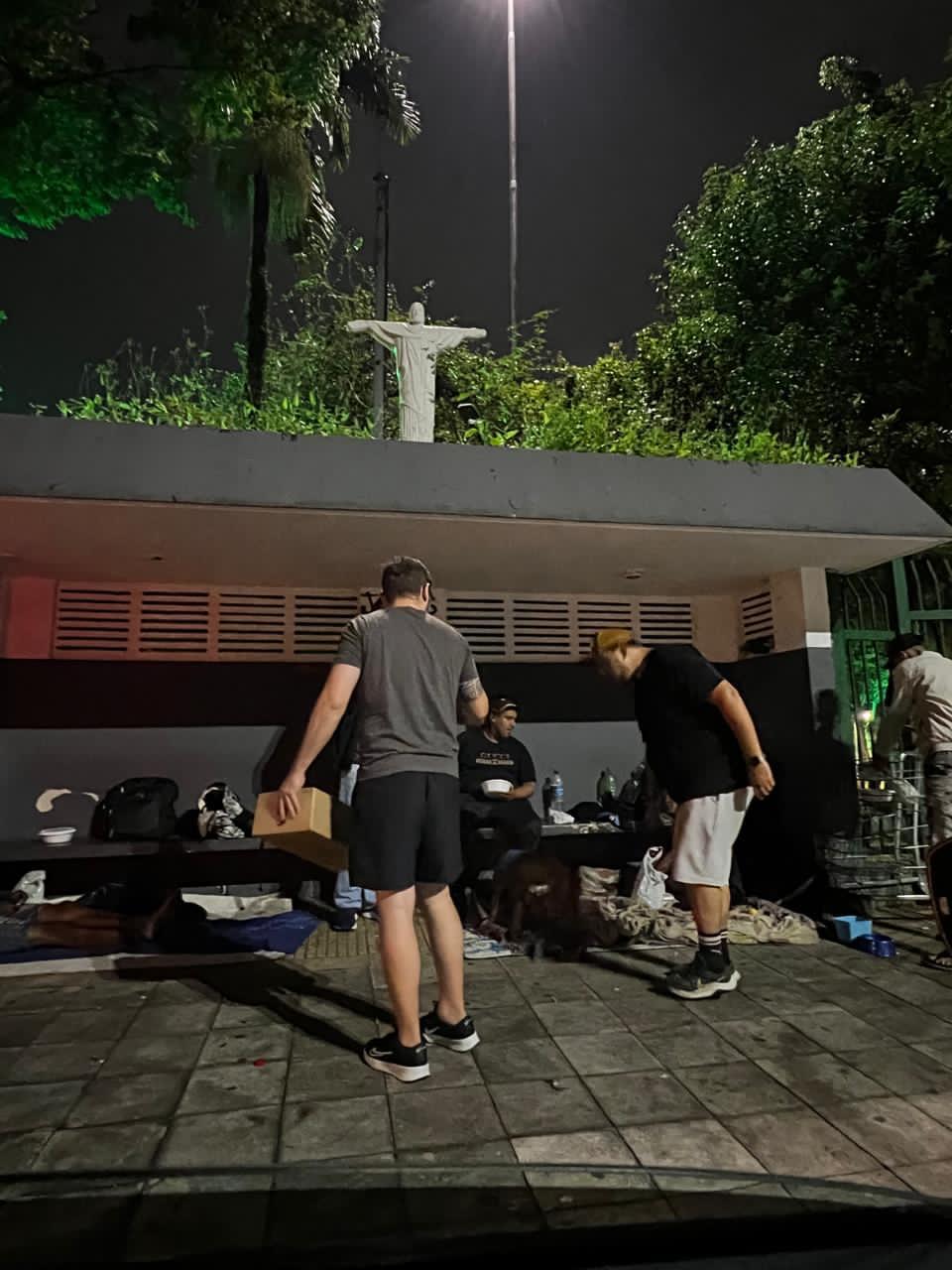 Ação da Missão Rua nas ruas